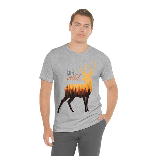 Unisex T-Shirt-Run Wild