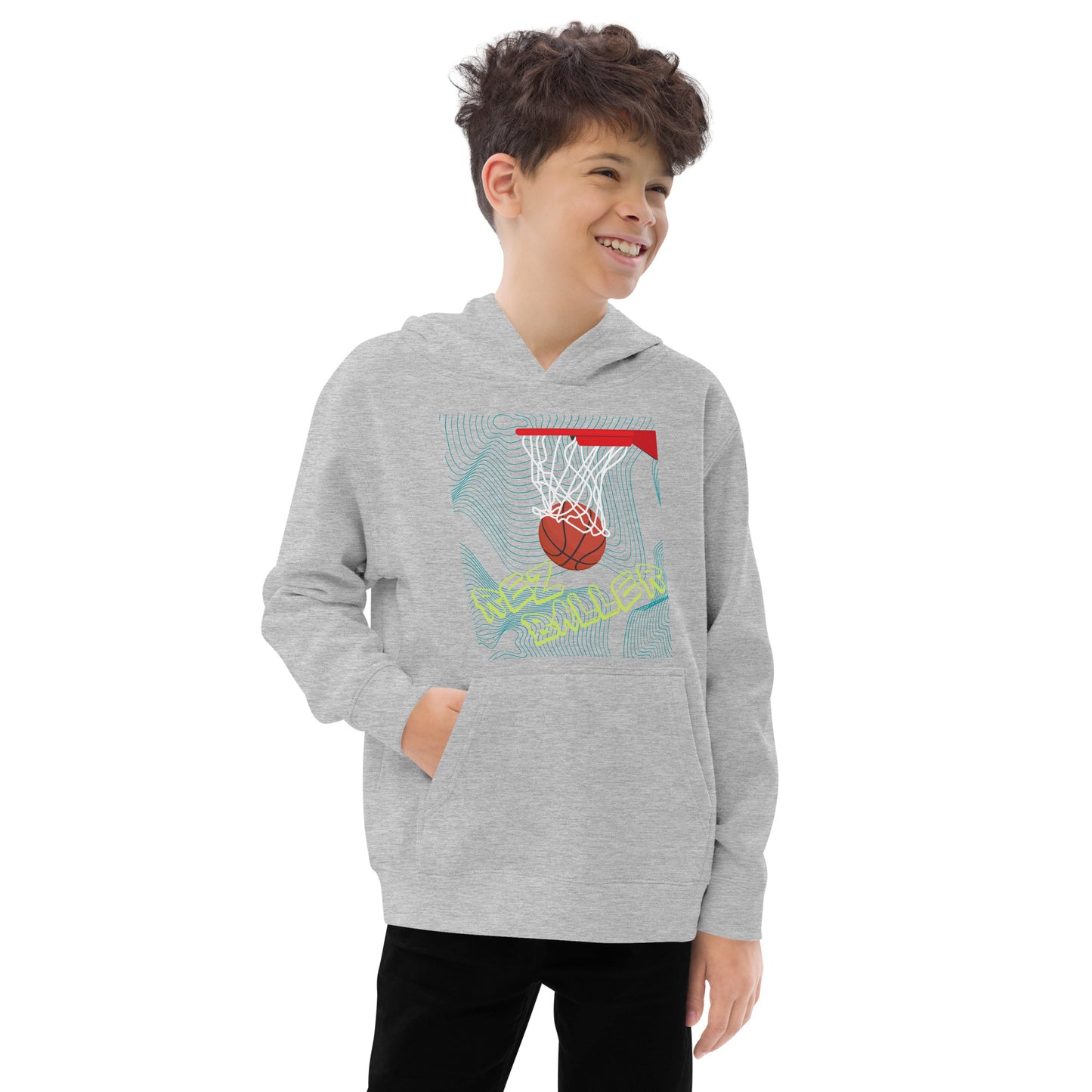 Kids Hoodie- Rez Baller