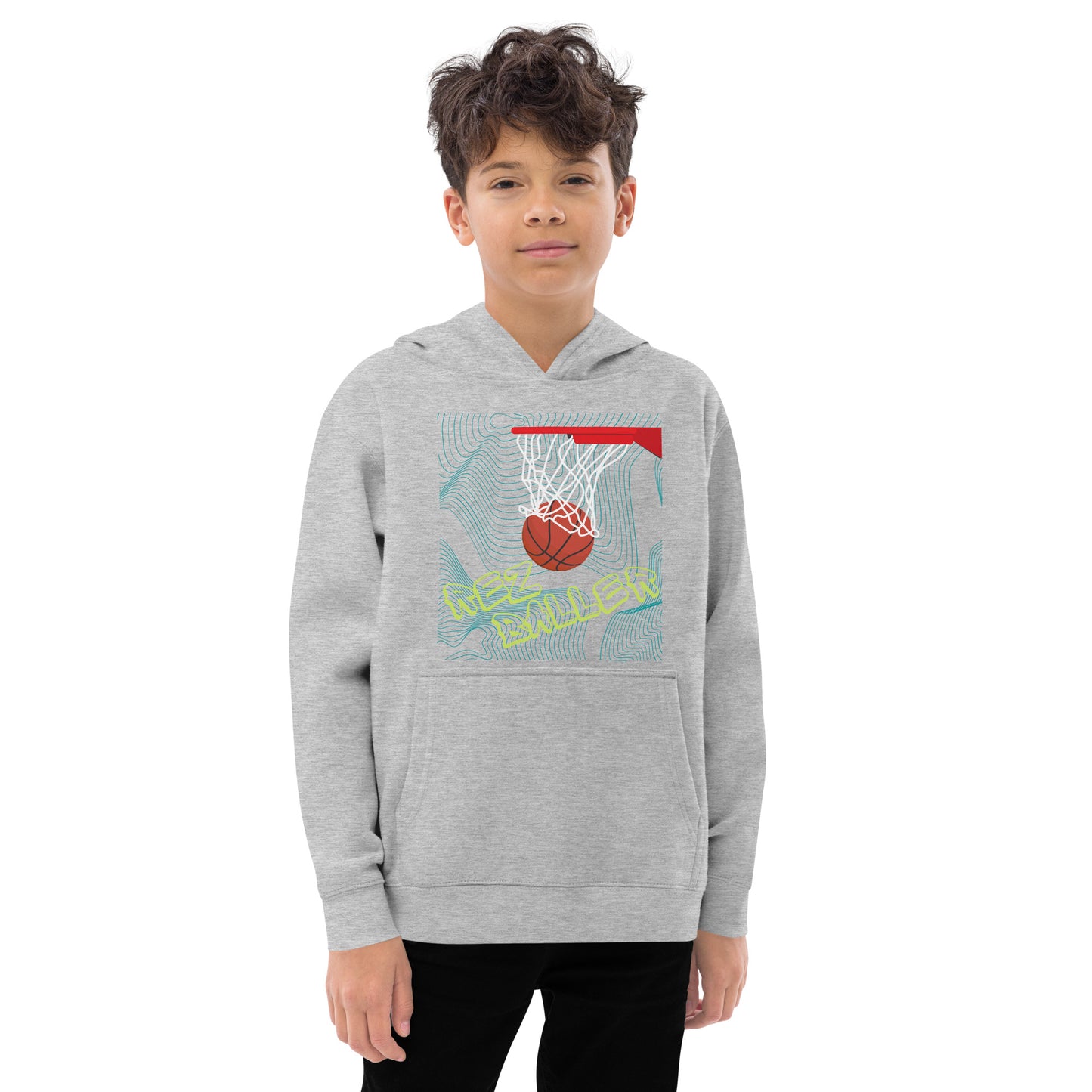 Kids Hoodie- Rez Baller