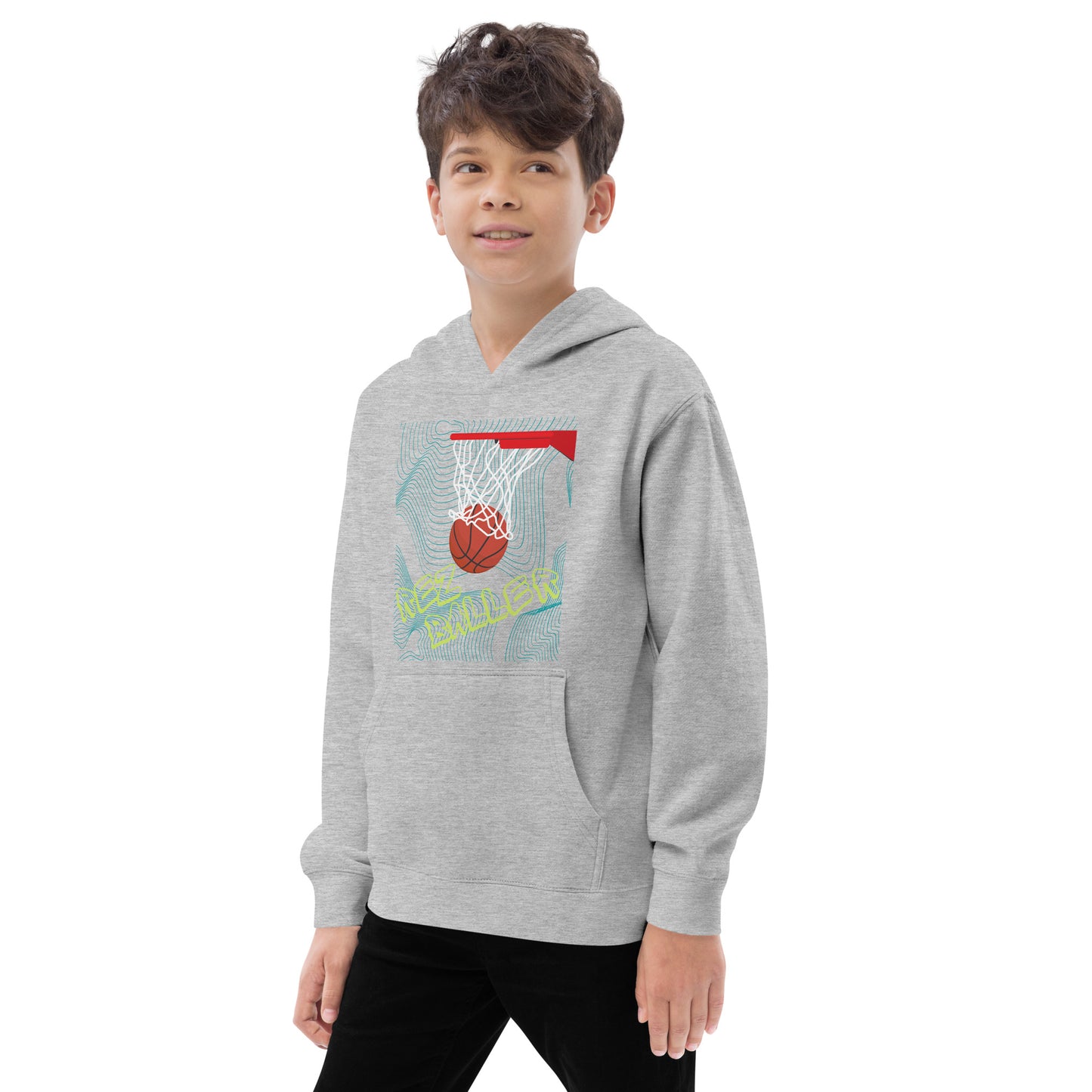 Kids Hoodie- Rez Baller