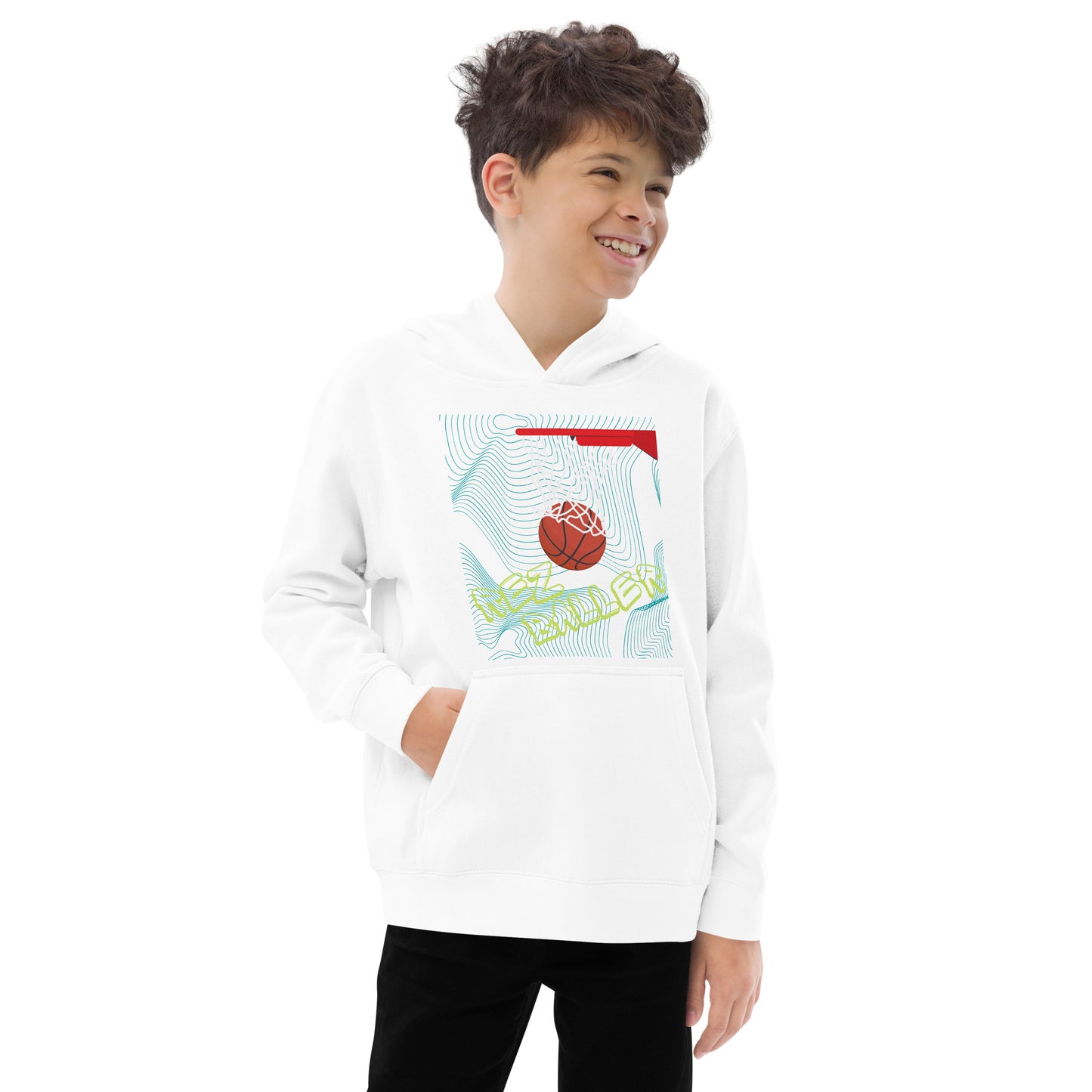 Kids Hoodie- Rez Baller