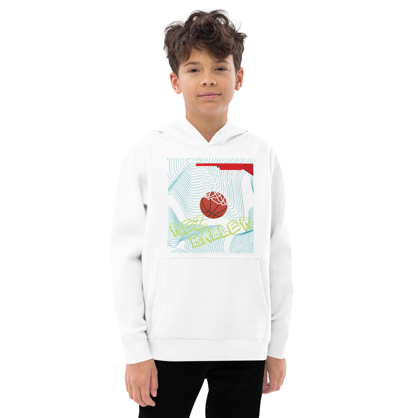 Kids Hoodie- Rez Baller