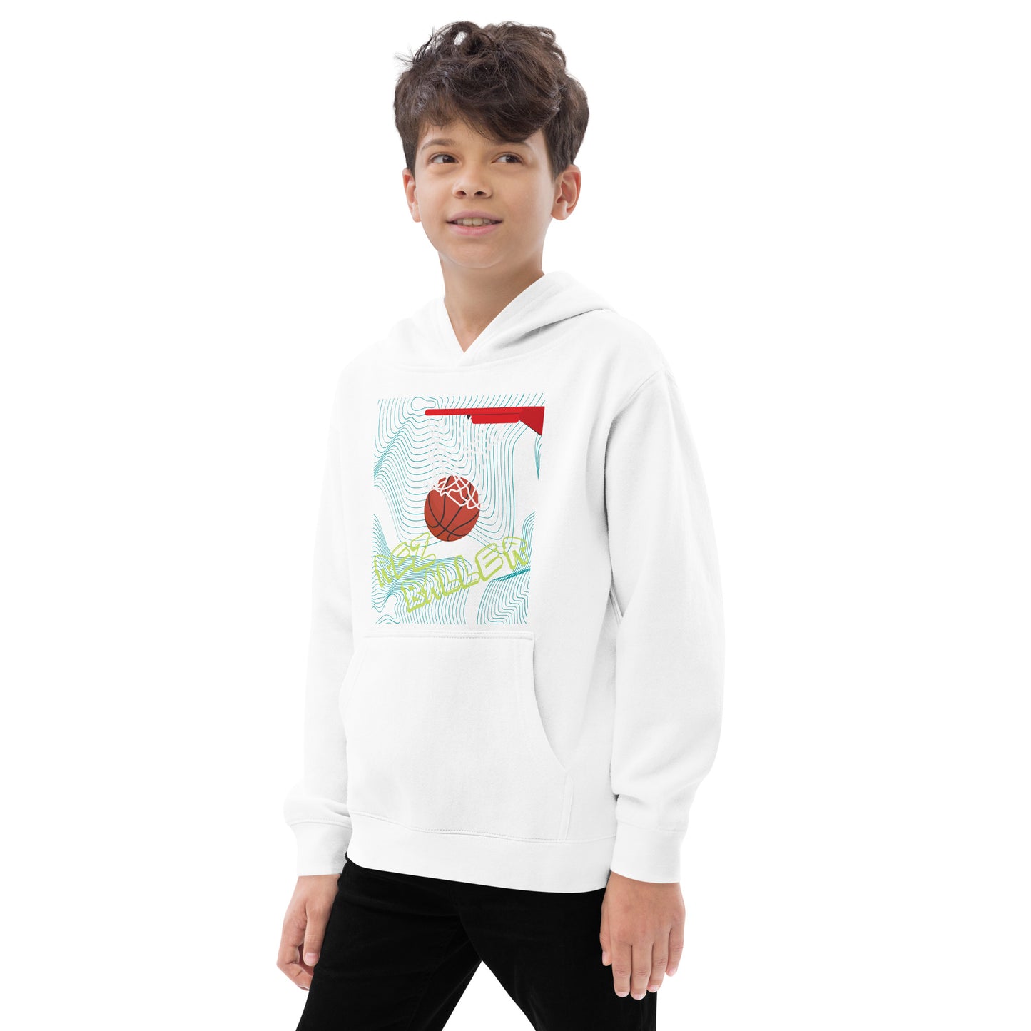 Kids Hoodie- Rez Baller