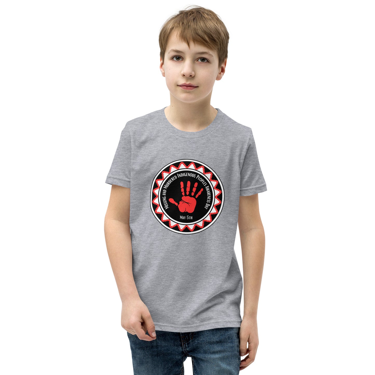 Kids T-Shirt-Missing and Murdered Indigenous Peoples Awareness Day-May 5th