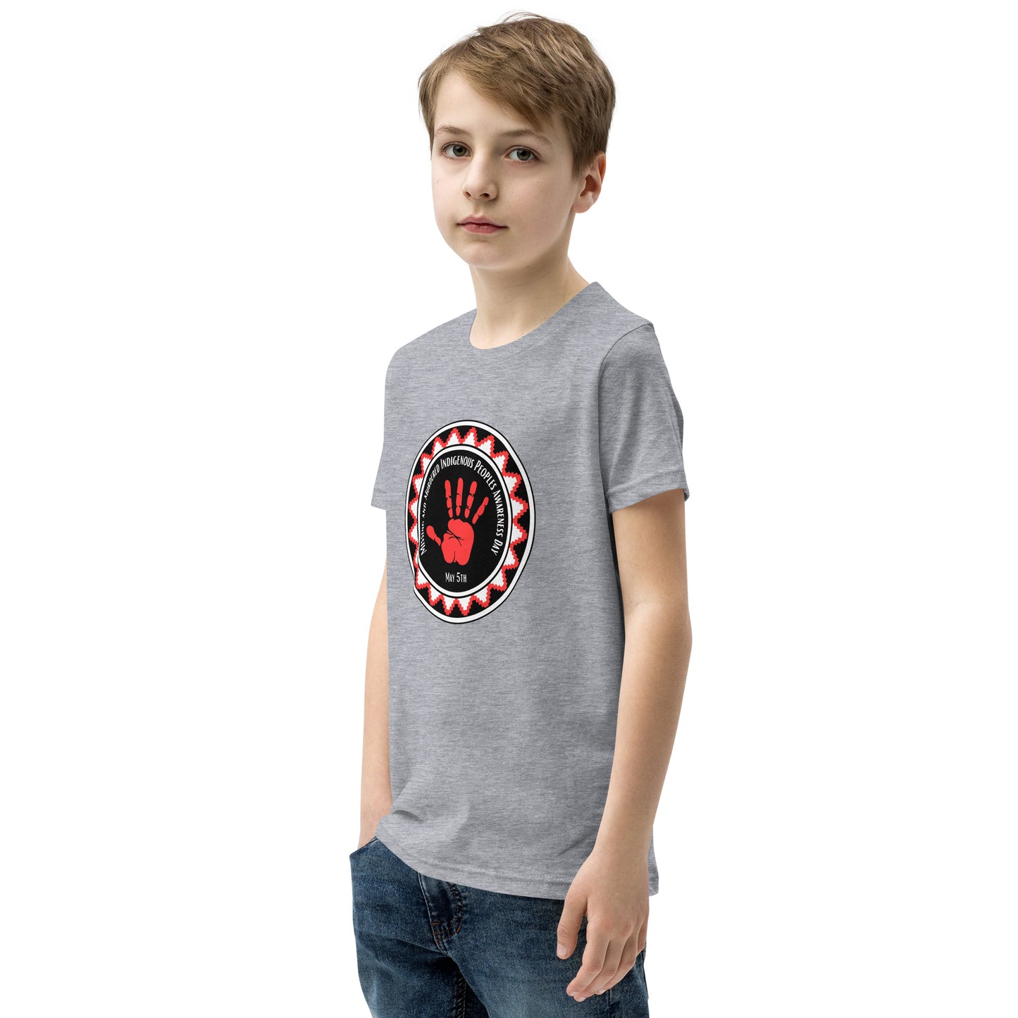 Kids T-Shirt-Missing and Murdered Indigenous Peoples Awareness Day-May 5th