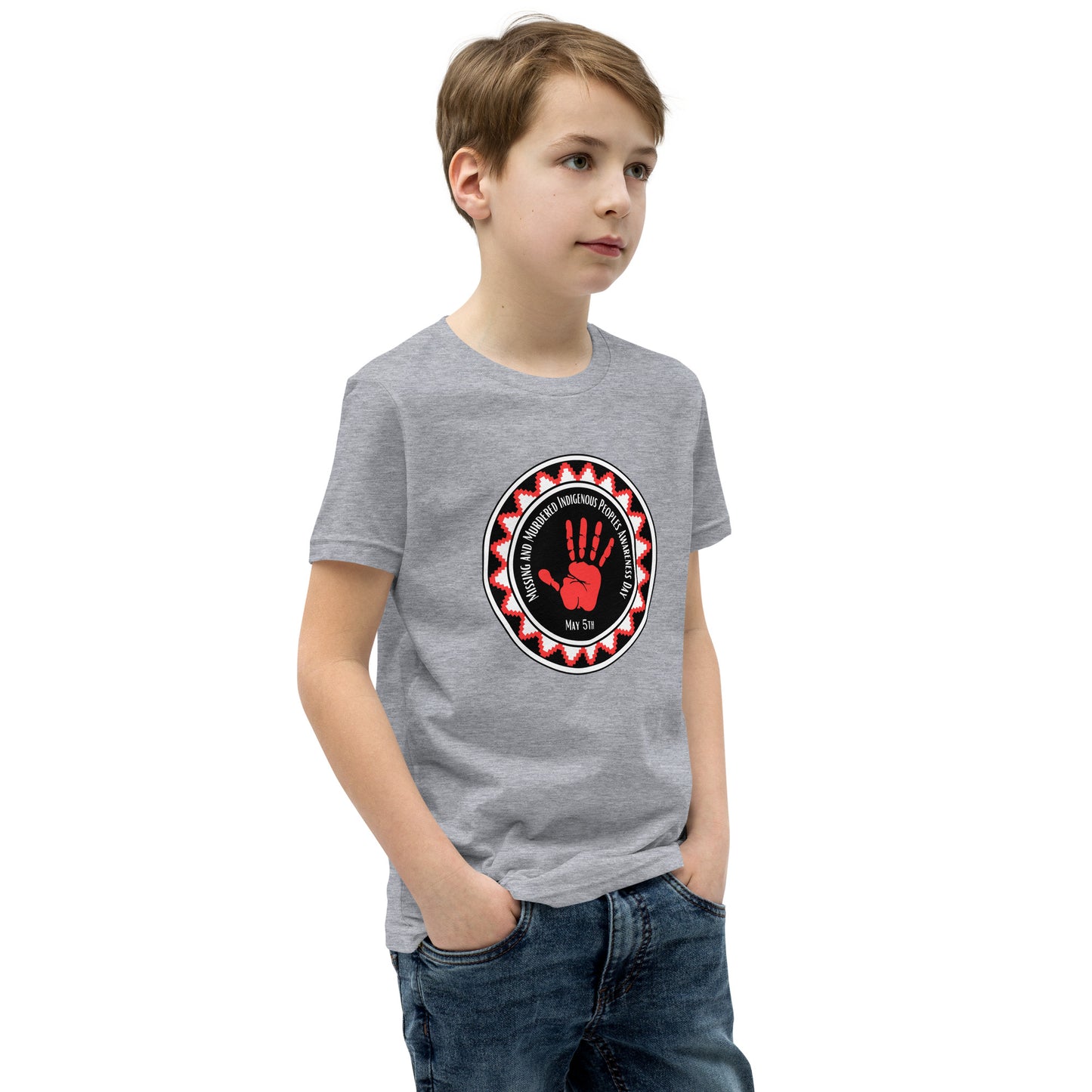 Kids T-Shirt-Missing and Murdered Indigenous Peoples Awareness Day-May 5th