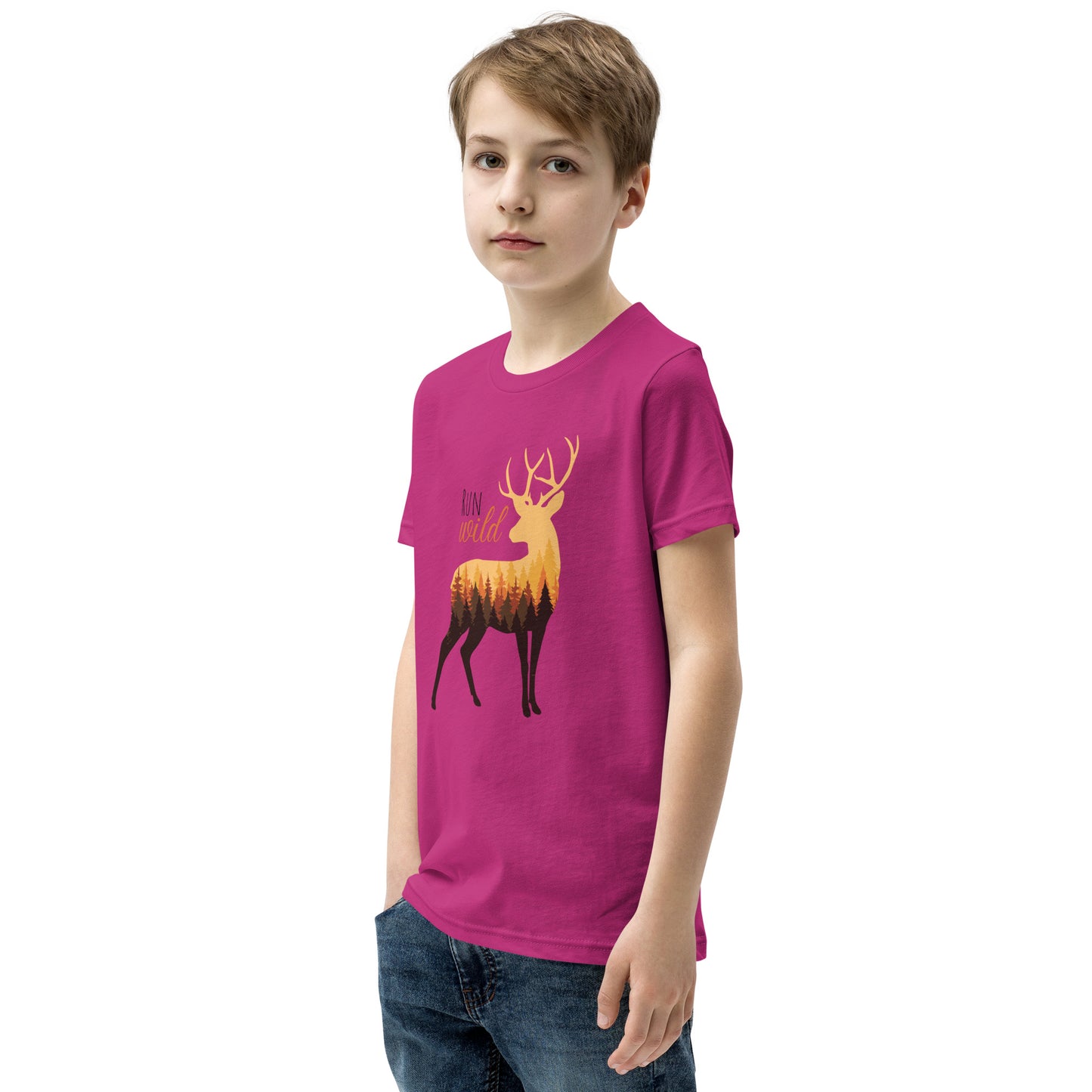 Kids T-Shirt-Run Wild