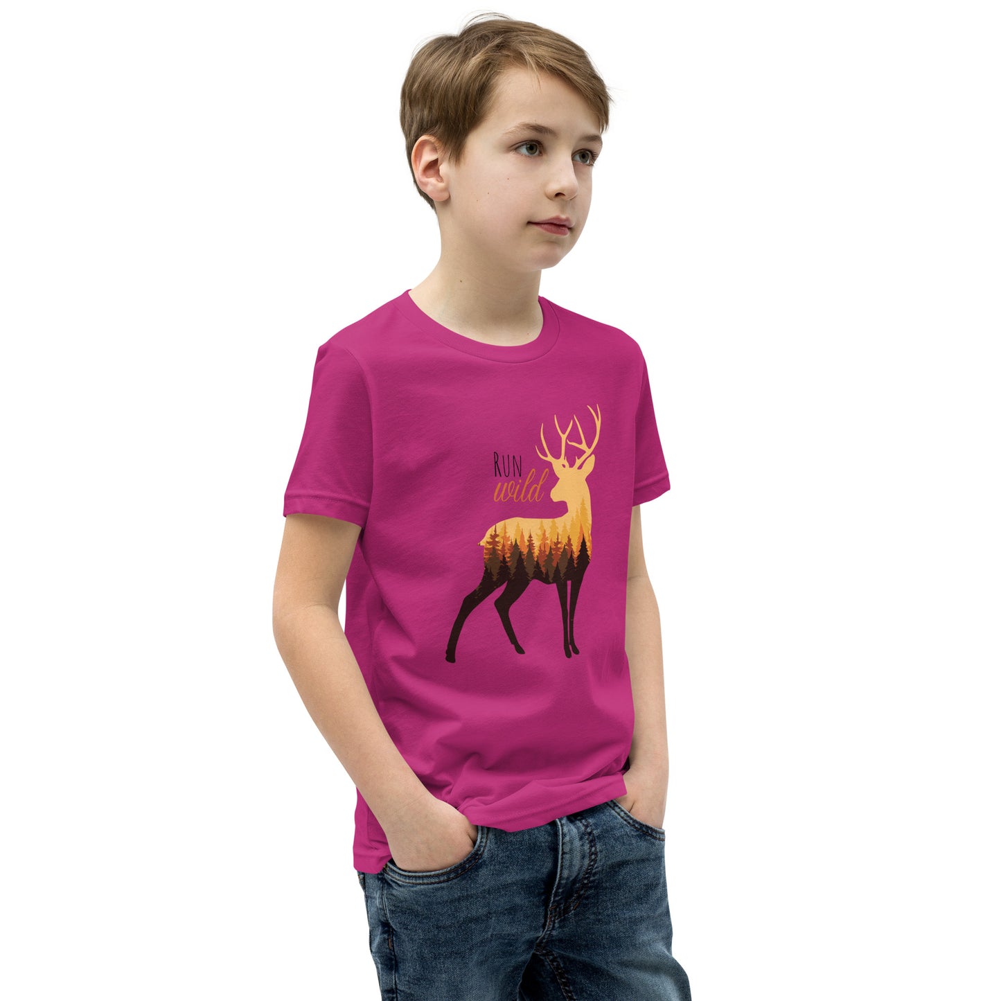 Kids T-Shirt-Run Wild