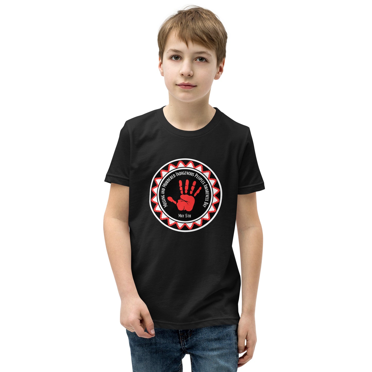 Kids T-Shirt-Missing and Murdered Indigenous Peoples Awareness Day-May 5th