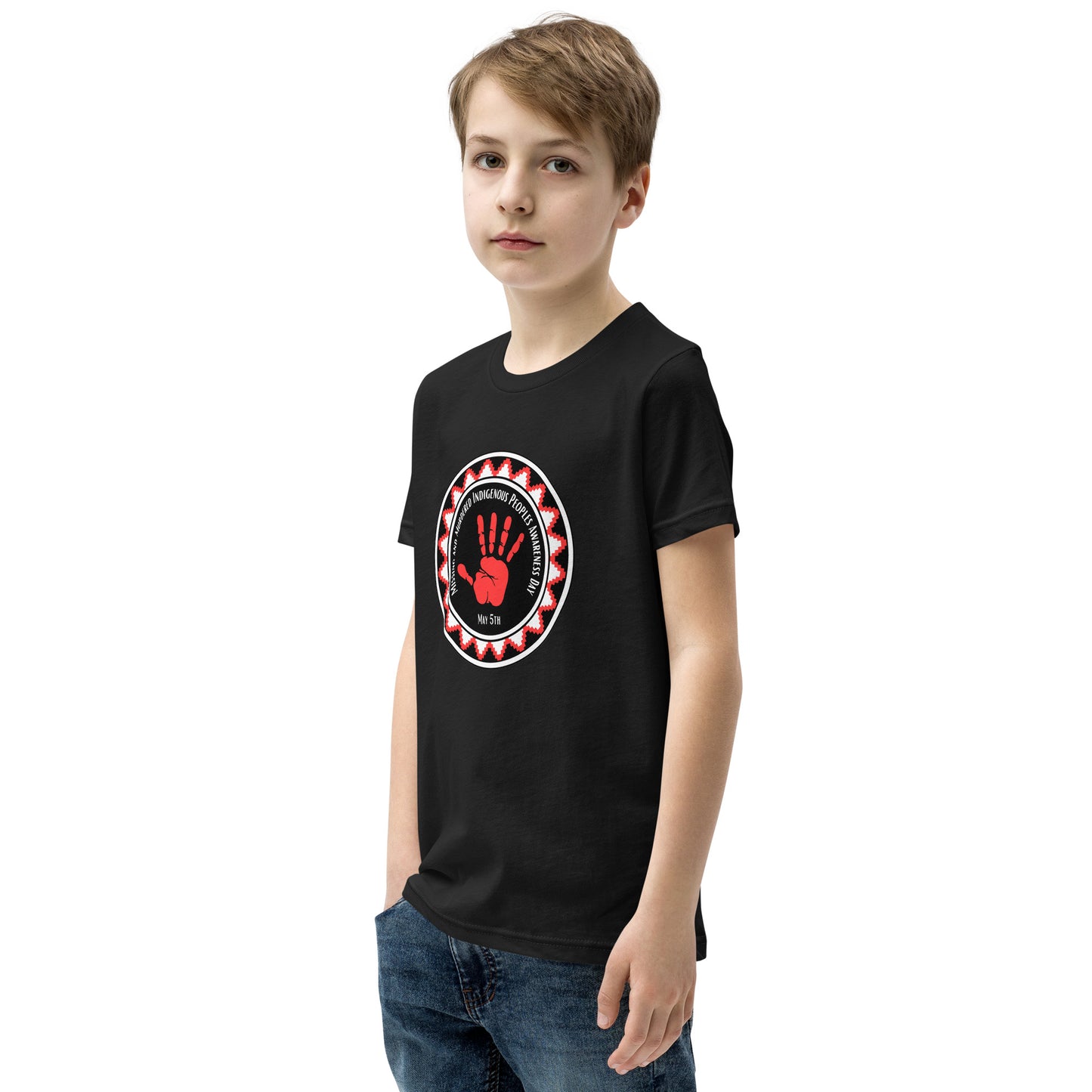 Kids T-Shirt-Missing and Murdered Indigenous Peoples Awareness Day-May 5th