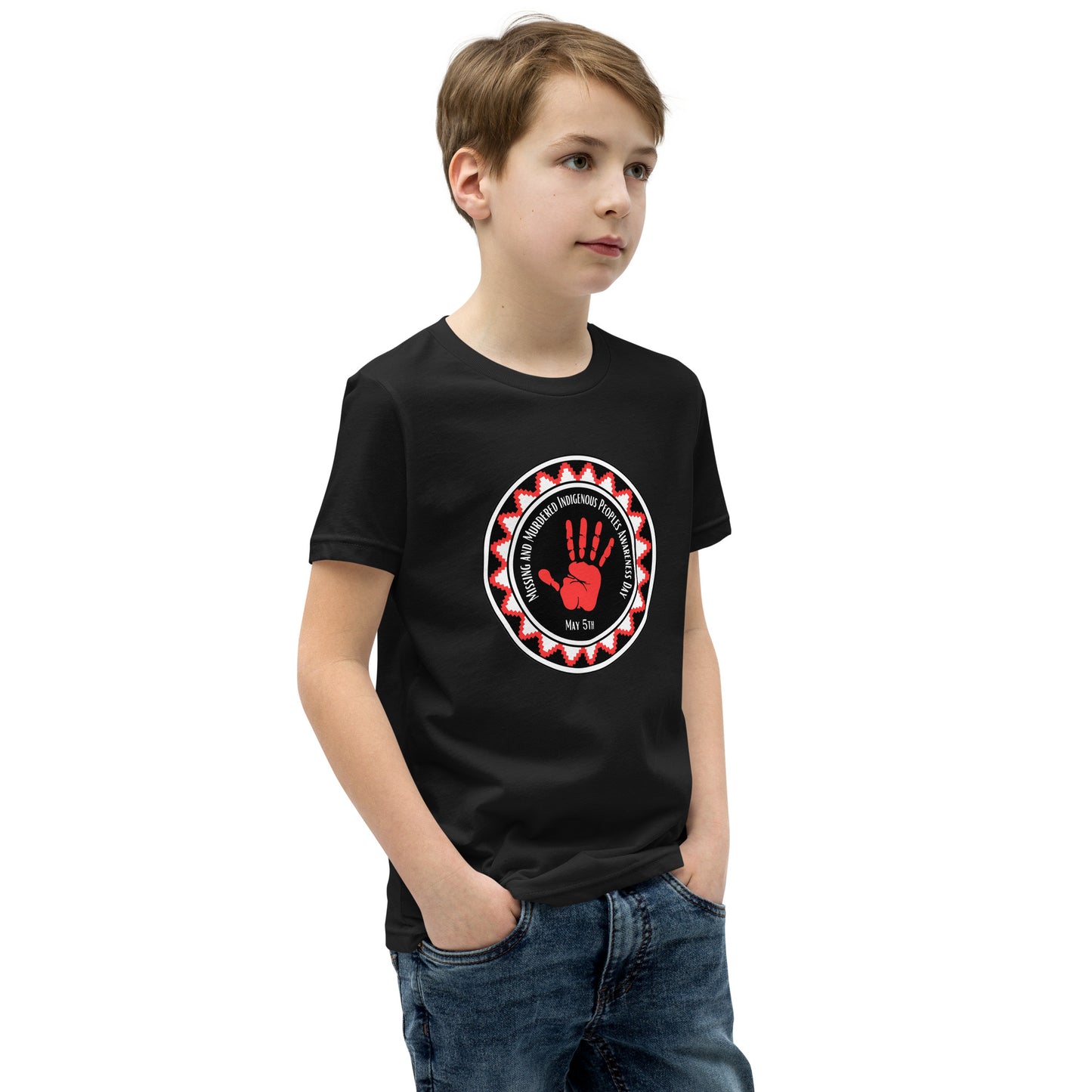 Kids T-Shirt-Missing and Murdered Indigenous Peoples Awareness Day-May 5th