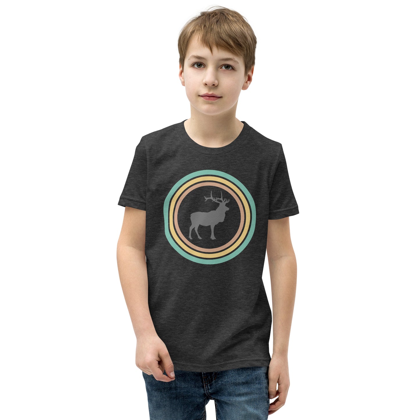 Kids T-Shirt-Circle Elk