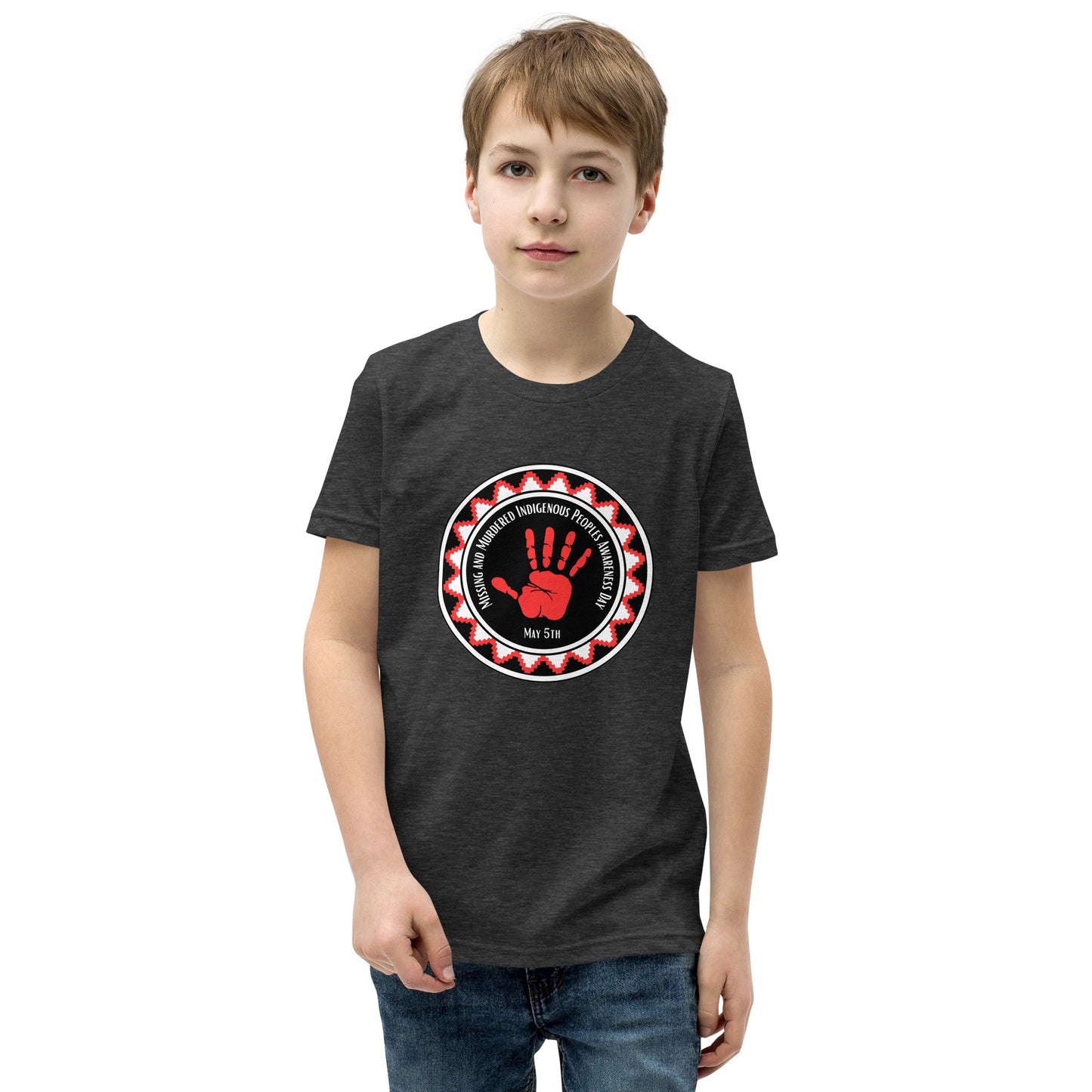 Kids T-Shirt-Missing and Murdered Indigenous Peoples Awareness Day-May 5th