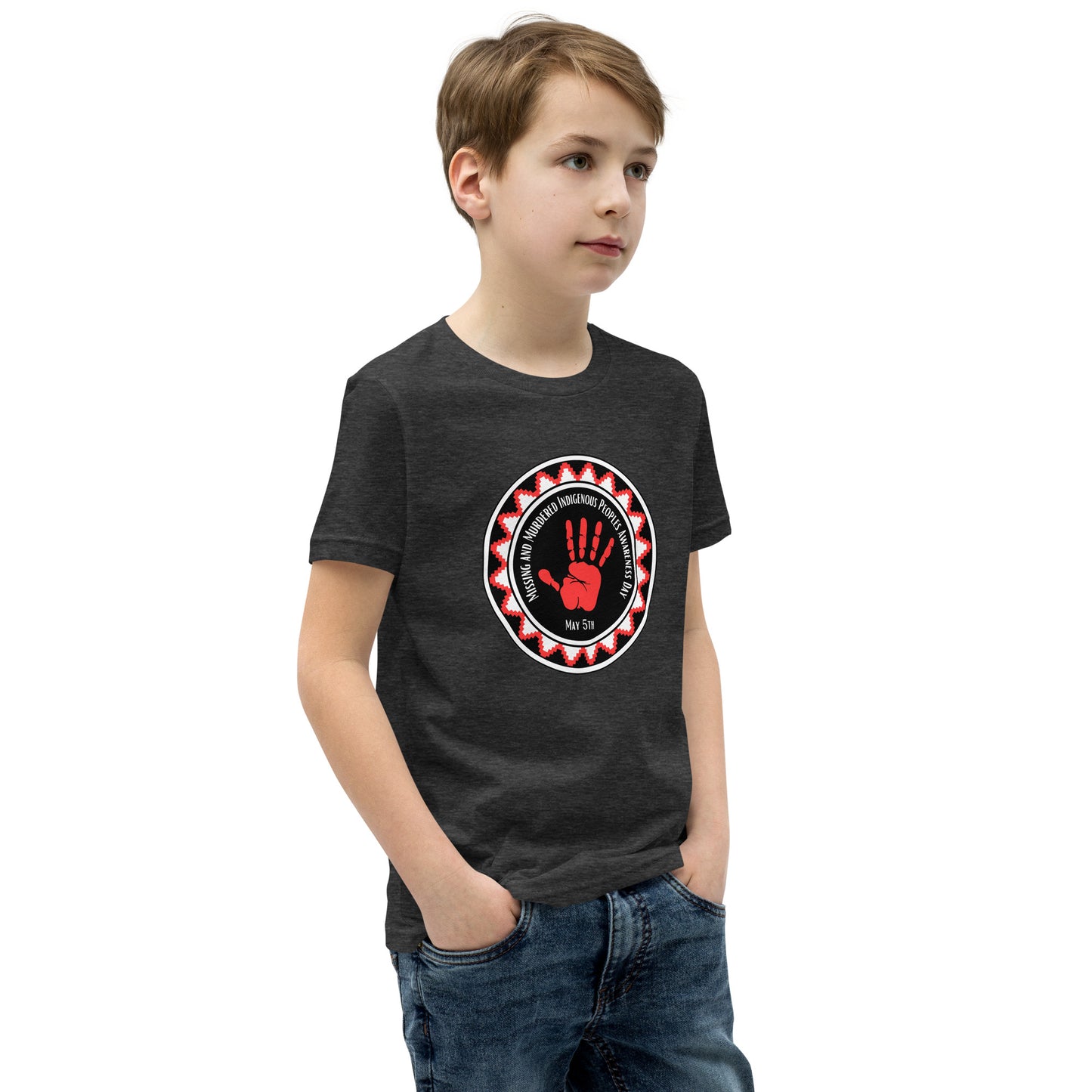 Kids T-Shirt-Missing and Murdered Indigenous Peoples Awareness Day-May 5th