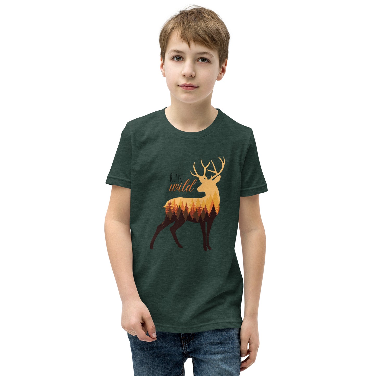 Kids T-Shirt-Run Wild