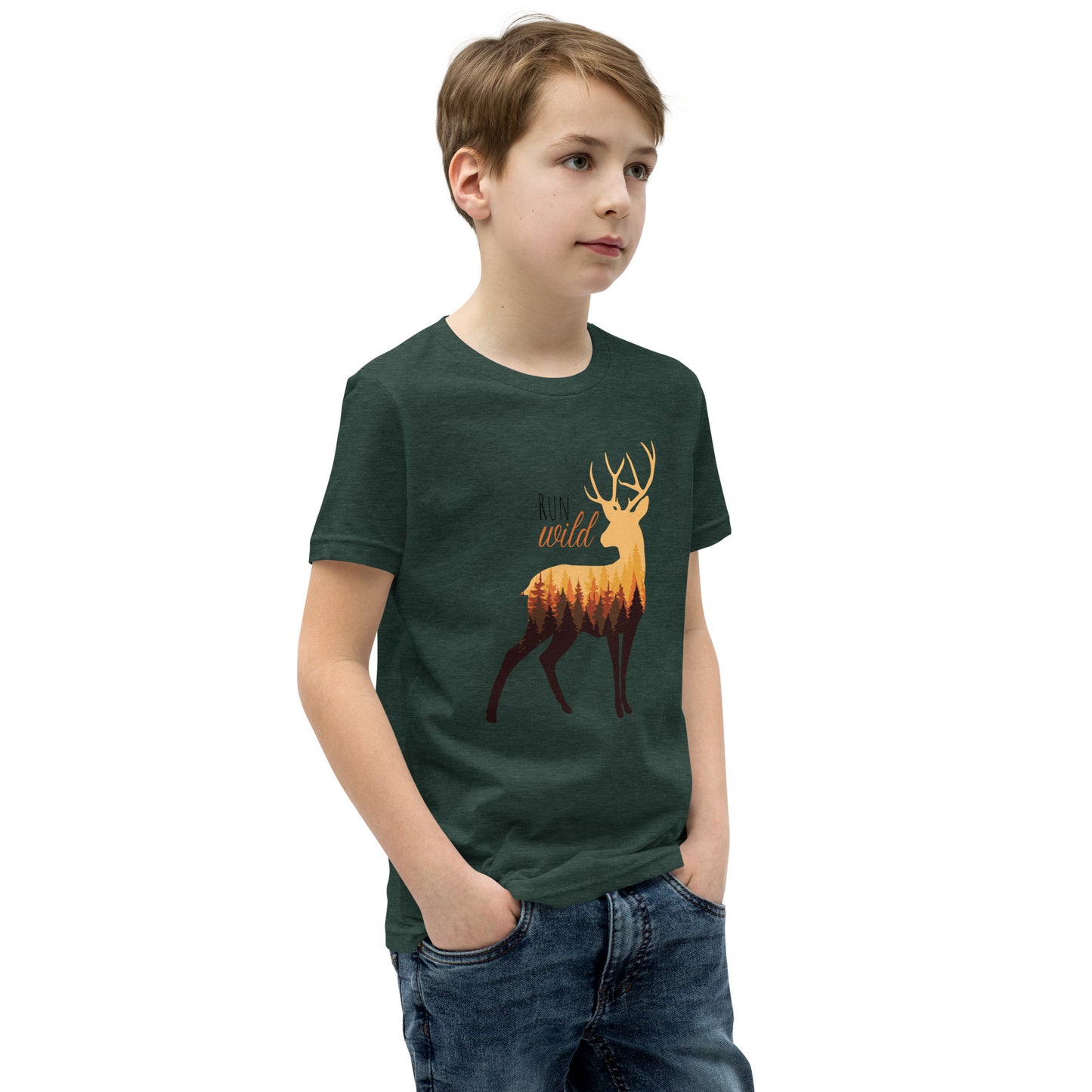 Kids T-Shirt-Run Wild