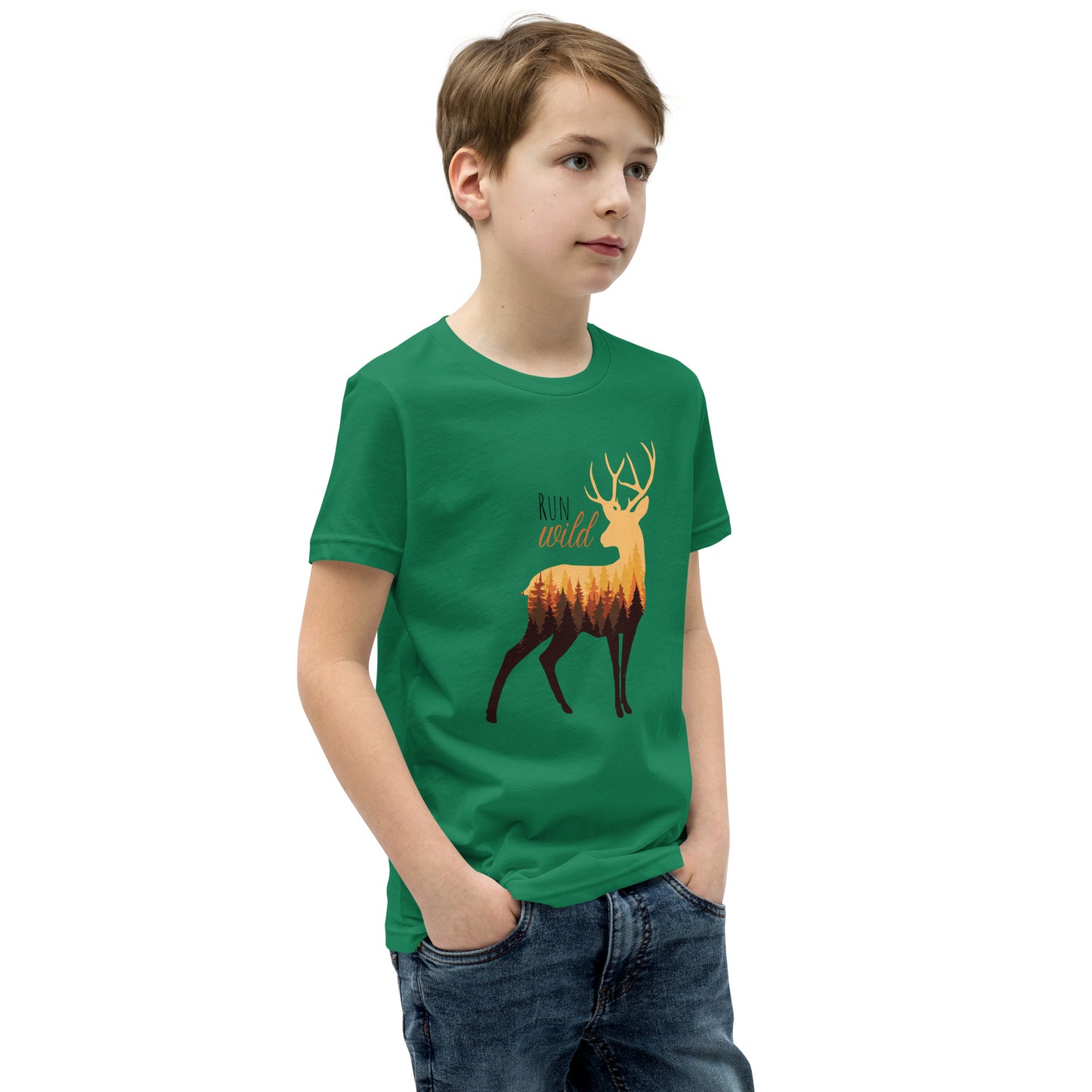 Kids T-Shirt-Run Wild