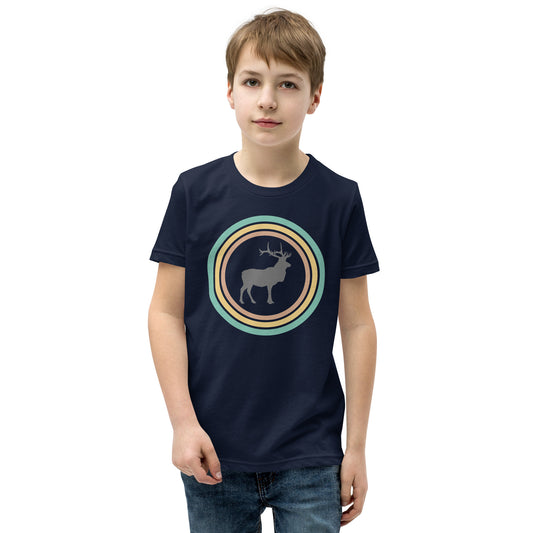 Kids T-Shirt-Circle Elk