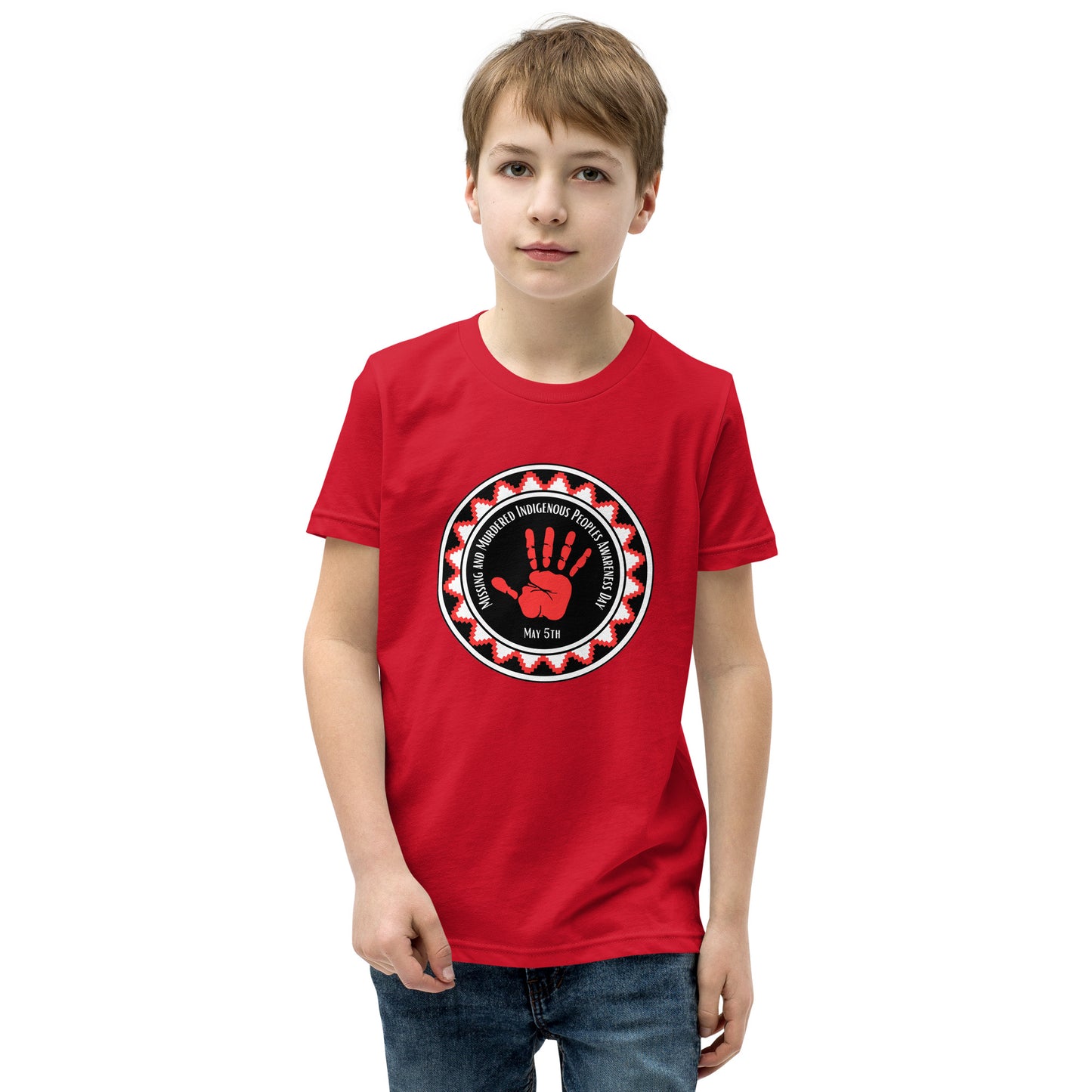 Kids T-Shirt-Missing and Murdered Indigenous Peoples Awareness Day-May 5th