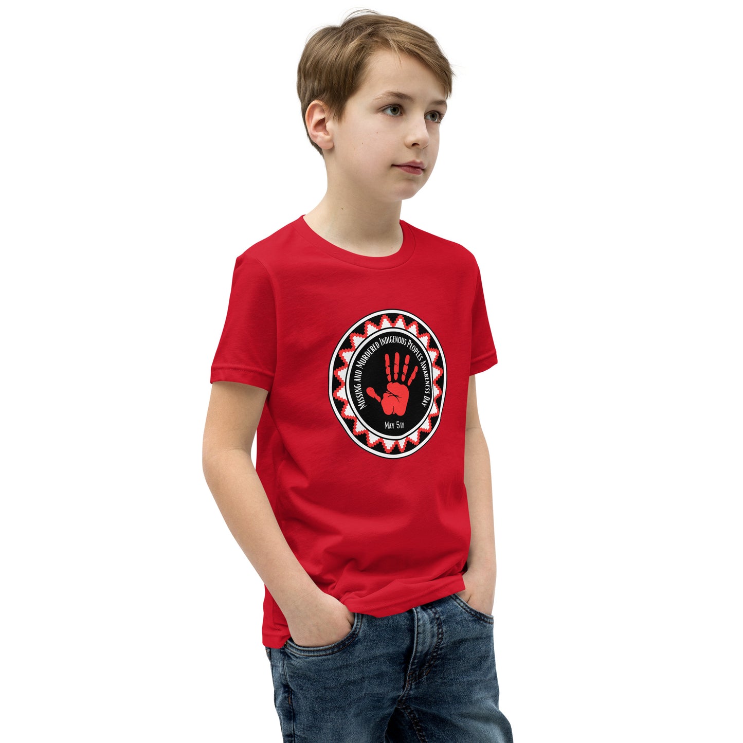 Kids T-Shirt-Missing and Murdered Indigenous Peoples Awareness Day-May 5th