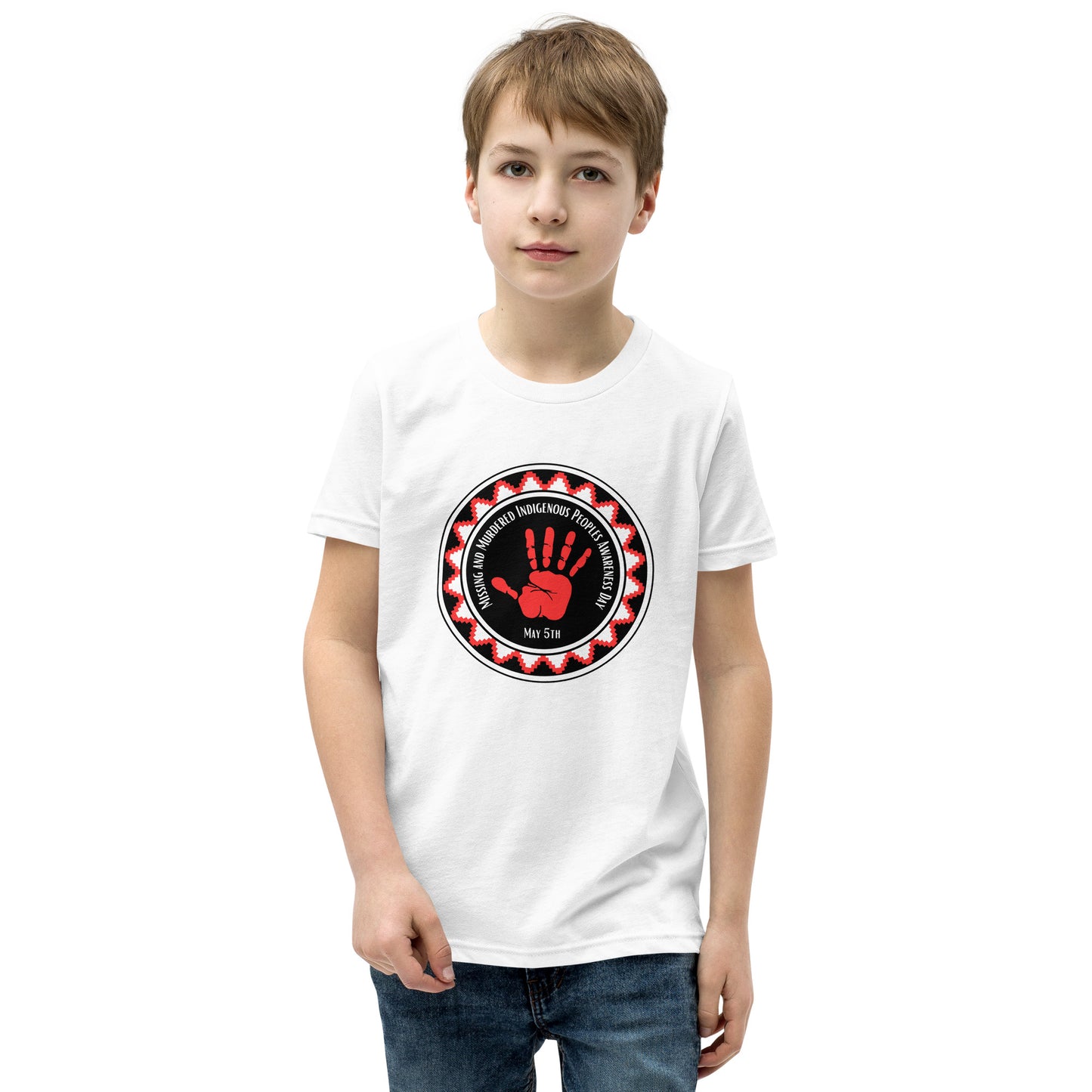 Kids T-Shirt-Missing and Murdered Indigenous Peoples Awareness Day-May 5th