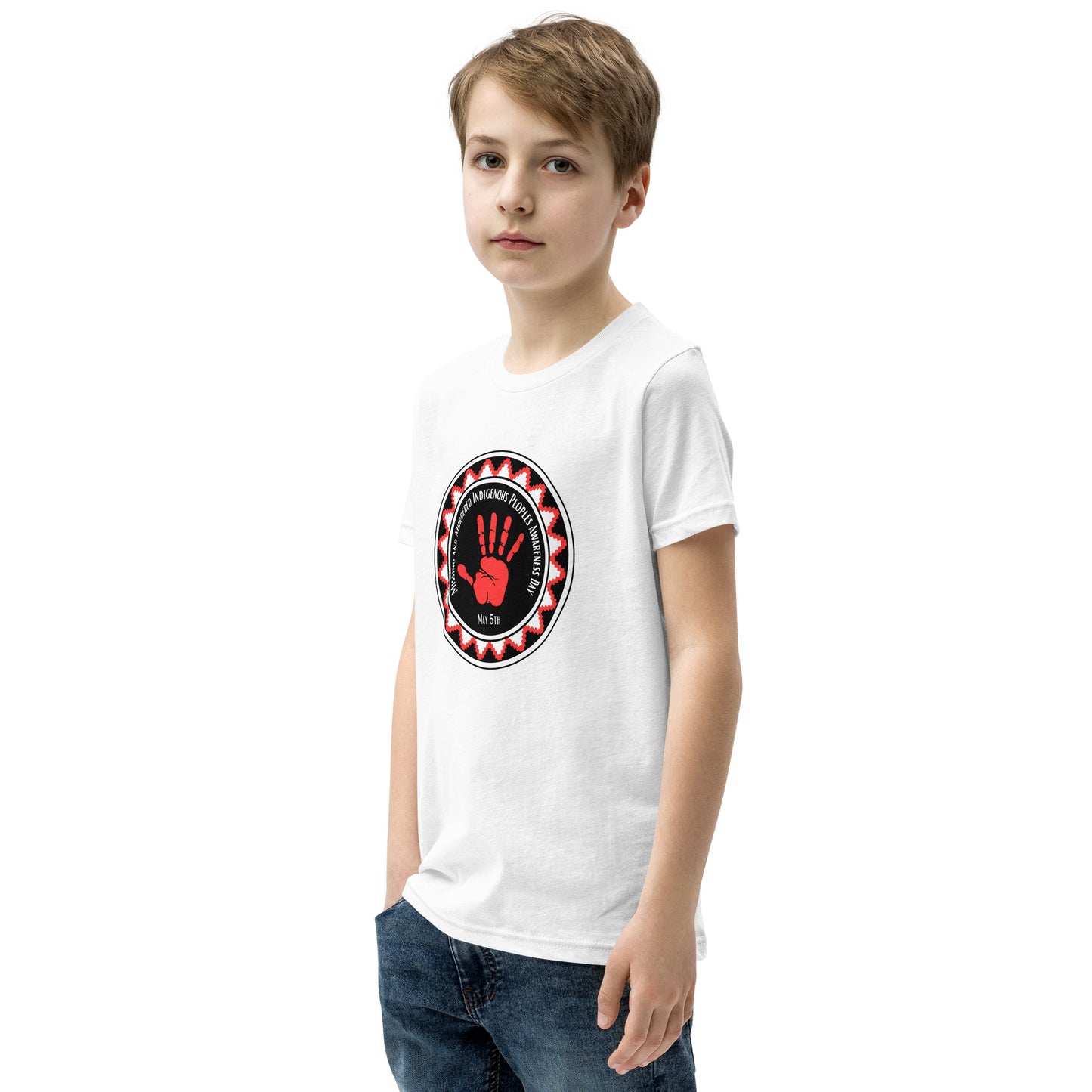 Kids T-Shirt-Missing and Murdered Indigenous Peoples Awareness Day-May 5th