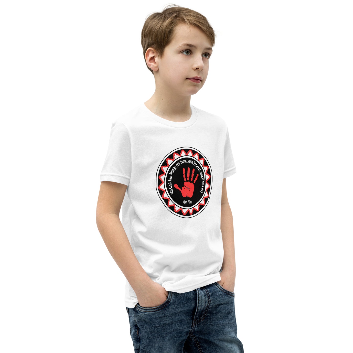 Kids T-Shirt-Missing and Murdered Indigenous Peoples Awareness Day-May 5th